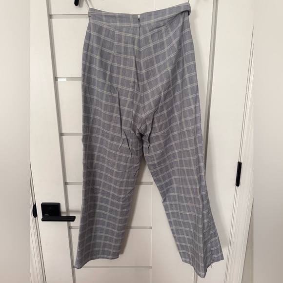 NWT lovers and friends gingham set pants and tie crop top XS - Picture 4 of 6